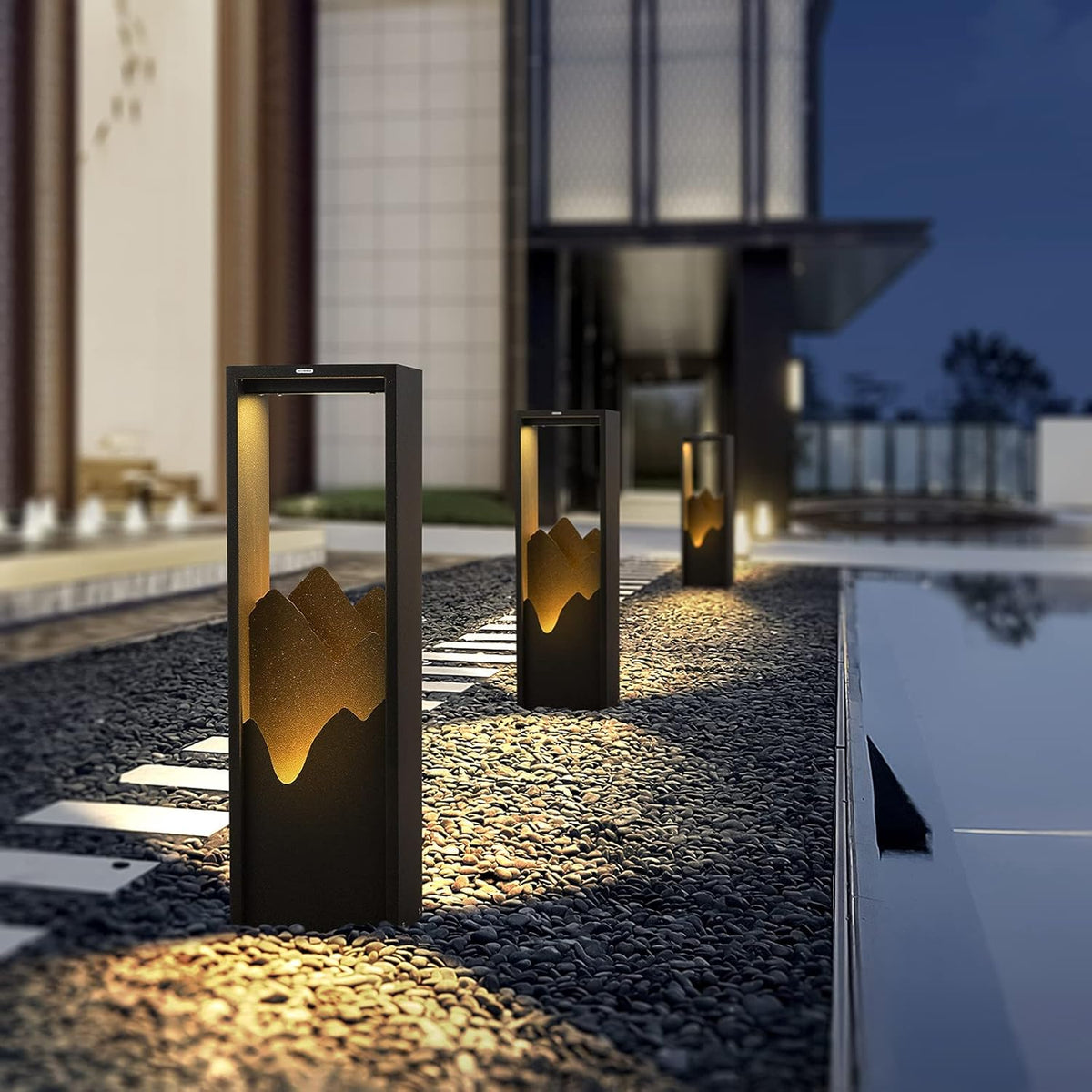 Stainless Steel 3000K LED Outdoor Bollard Light Z831881