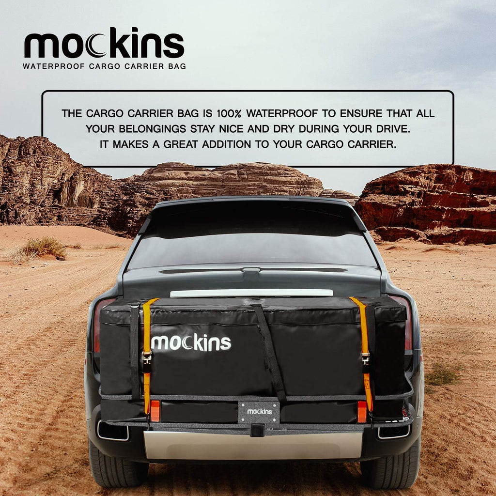 25 Cu Ft Waterproof Cargo Bag for Hitch Carrier with Straps R596