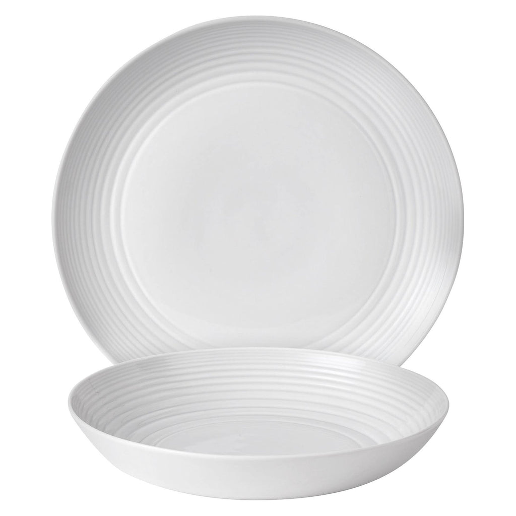 White 2-Piece Serving Set N23839