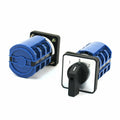 63A 12 Screw Terminal 3 Phase Rotary Cam Changeover Switch 2 Pcs P784
