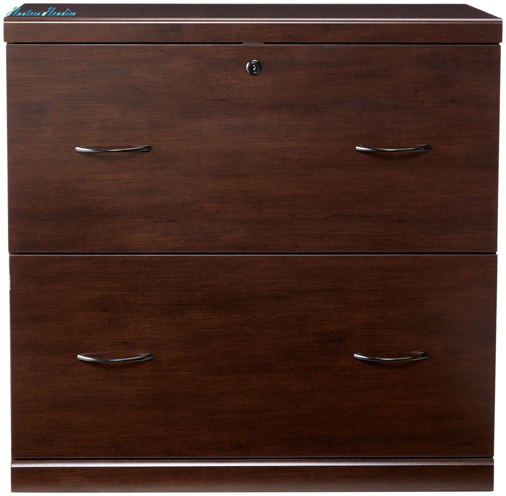 Espresso 2 Drawer Lateral Filing Cabinet D829