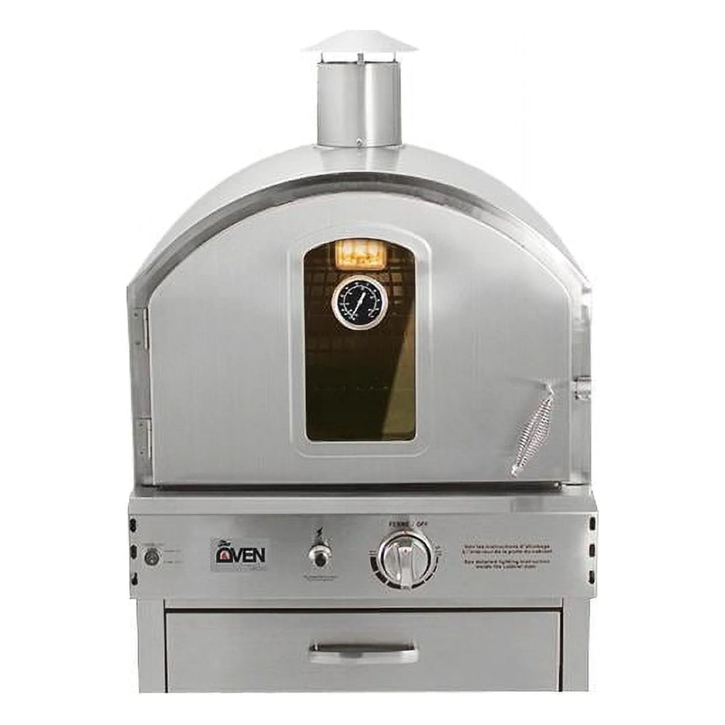 Built-In Natural Gas Outdoor Pizza Oven O3955