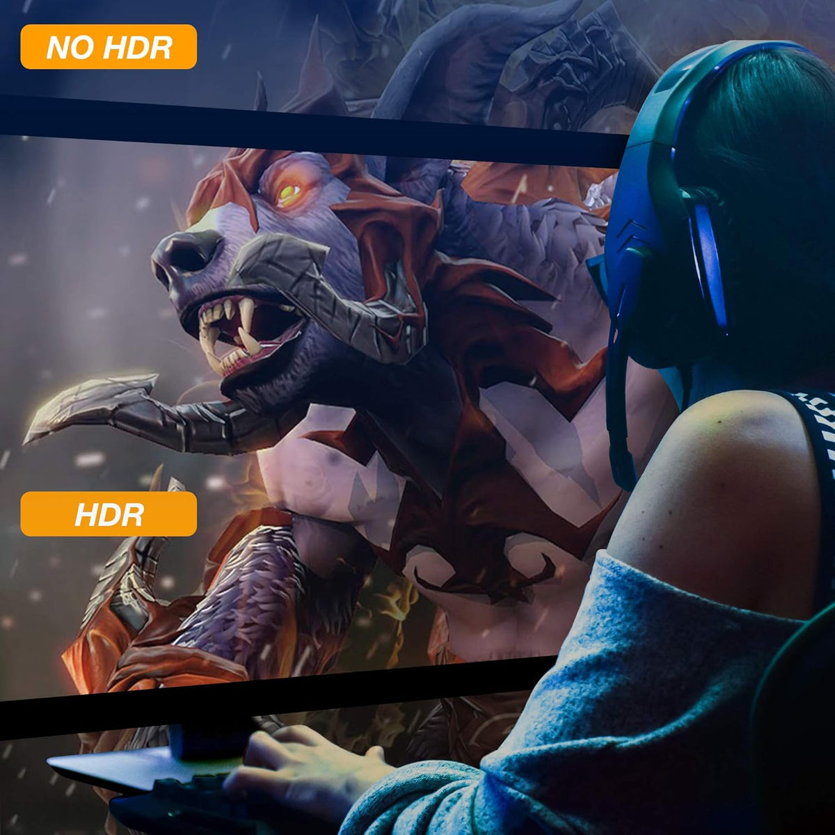 4K HDR HDMI Splitter 1 in 8 Out X50605
