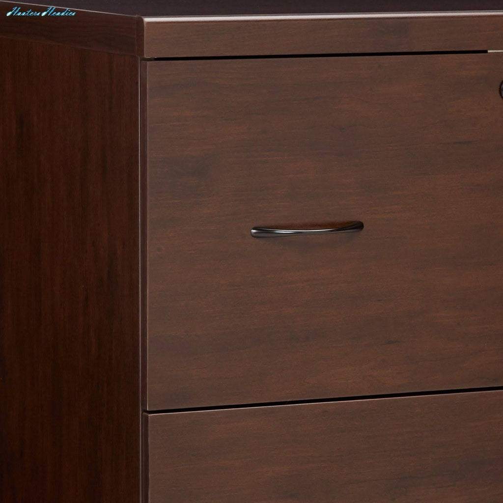 Espresso 2 Drawer Lateral Filing Cabinet D829