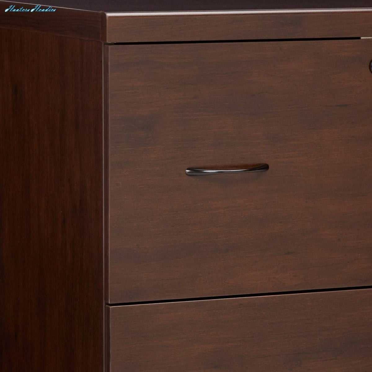 Espresso 2 Drawer Lateral Filing Cabinet D829
