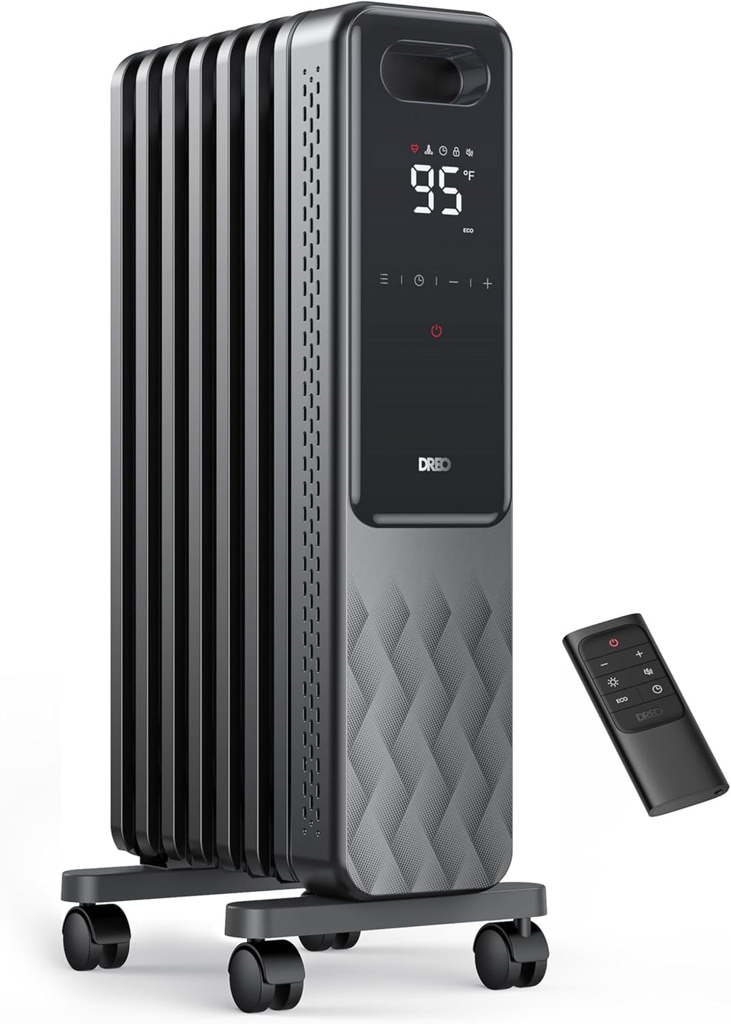 1500W Oil Filled Radiator Heater with Remote Control S7920