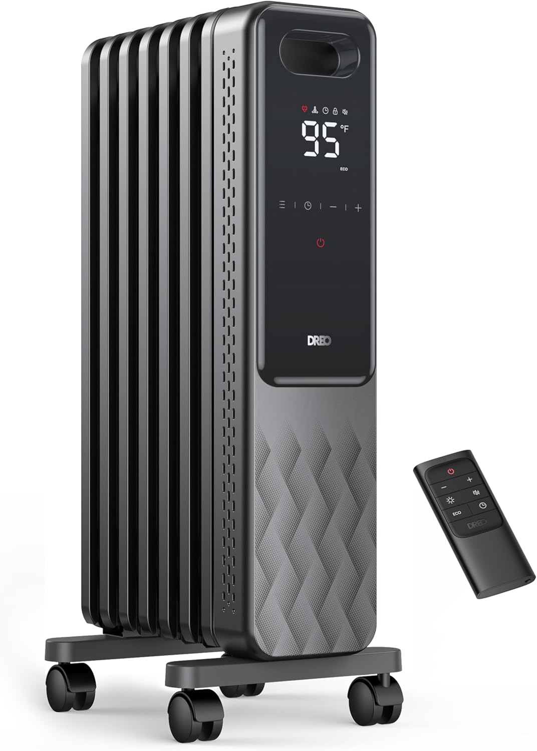 1500W Oil Filled Radiator Heater with Remote Control S7920