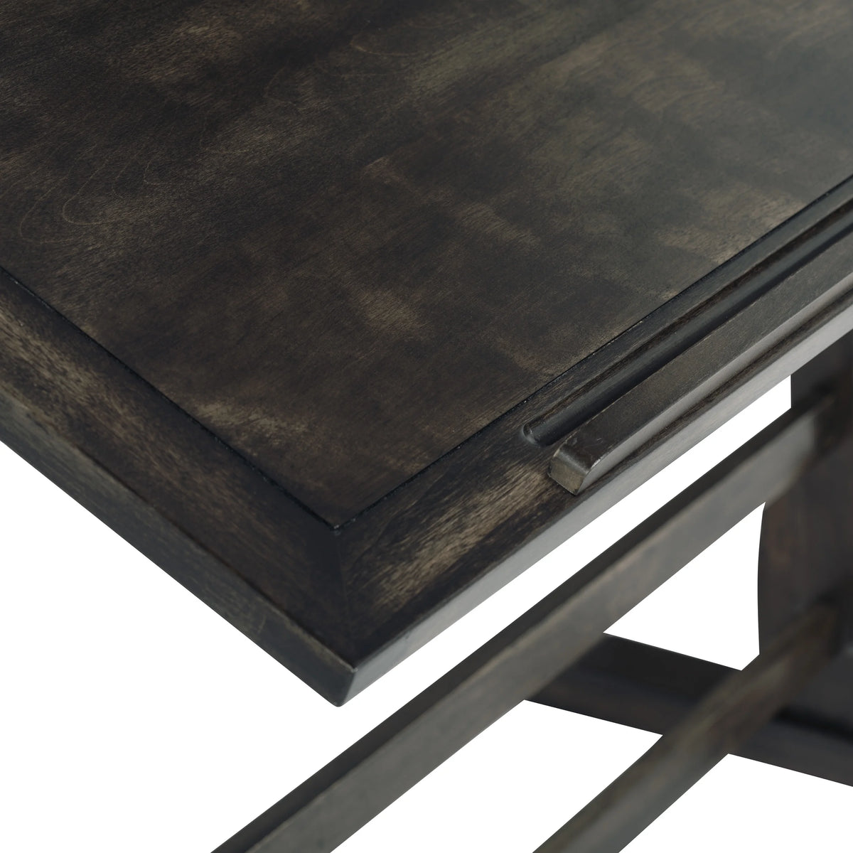 Solid Wood Drawing Table with 42" x 30" Adjustable Tilting Top M80876