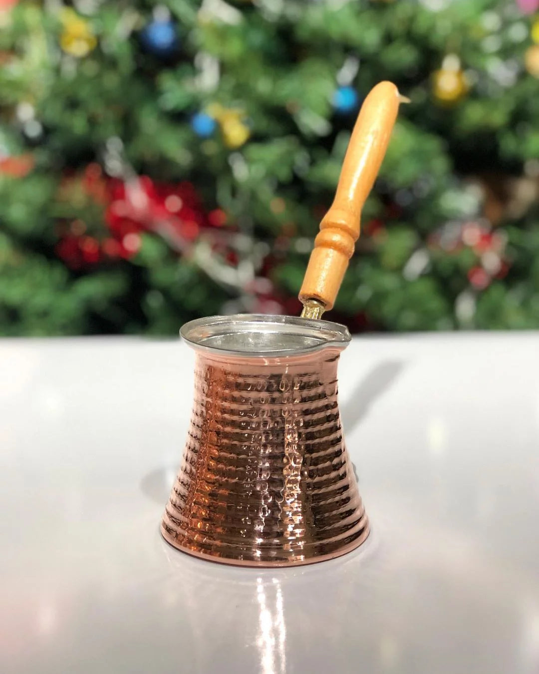 Hand Hammered Copper Turkish Coffee Pot J8322