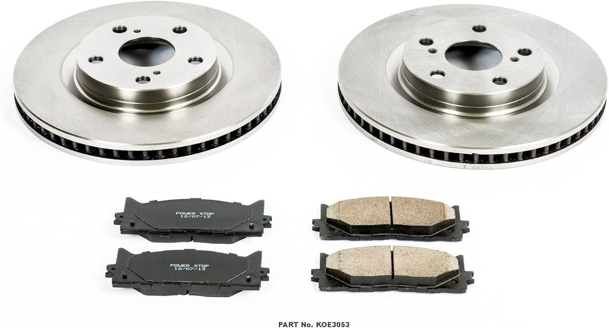 Front Brake Pad and Rotor Kit Y91124