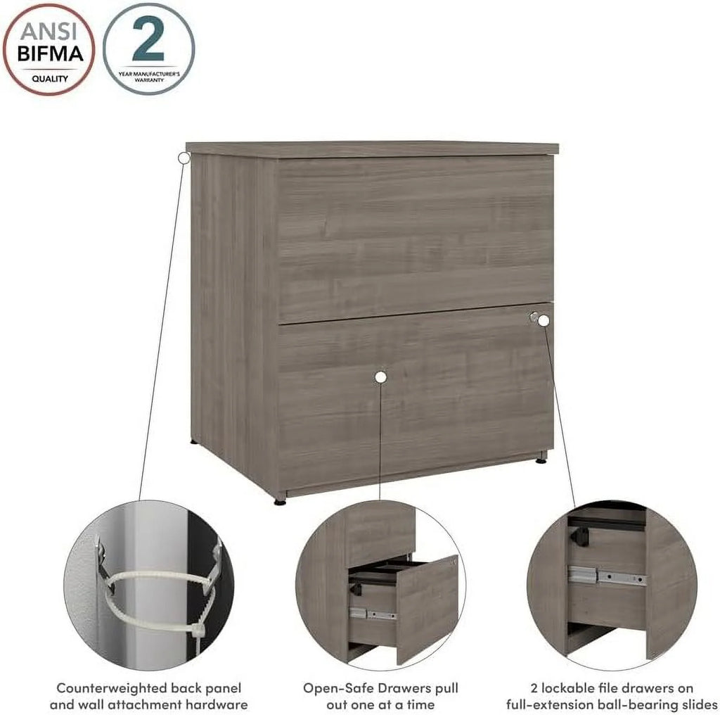 Engineered Wood Lateral File Cabinet B98132