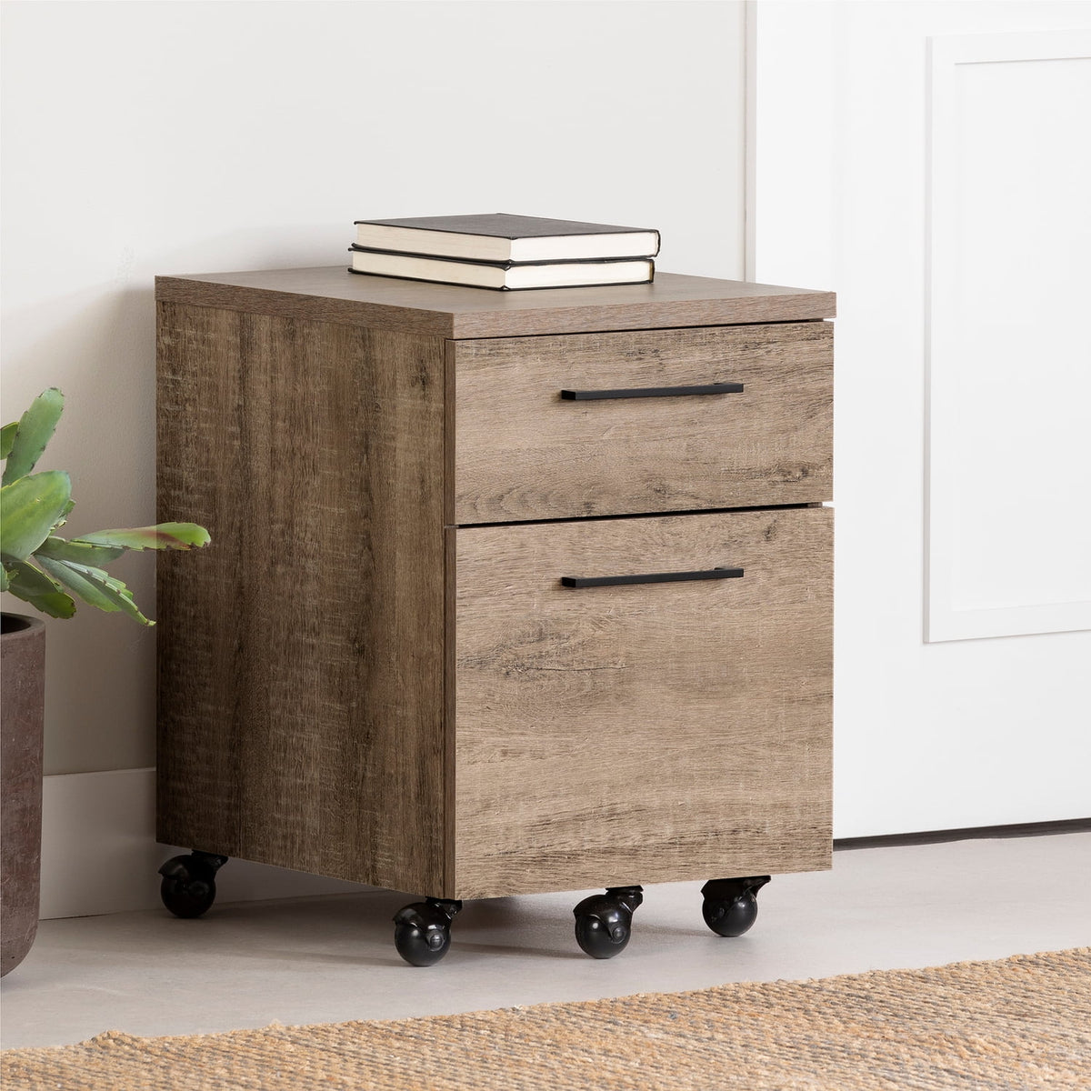 2-Drawer Mobile File Cabinet G683