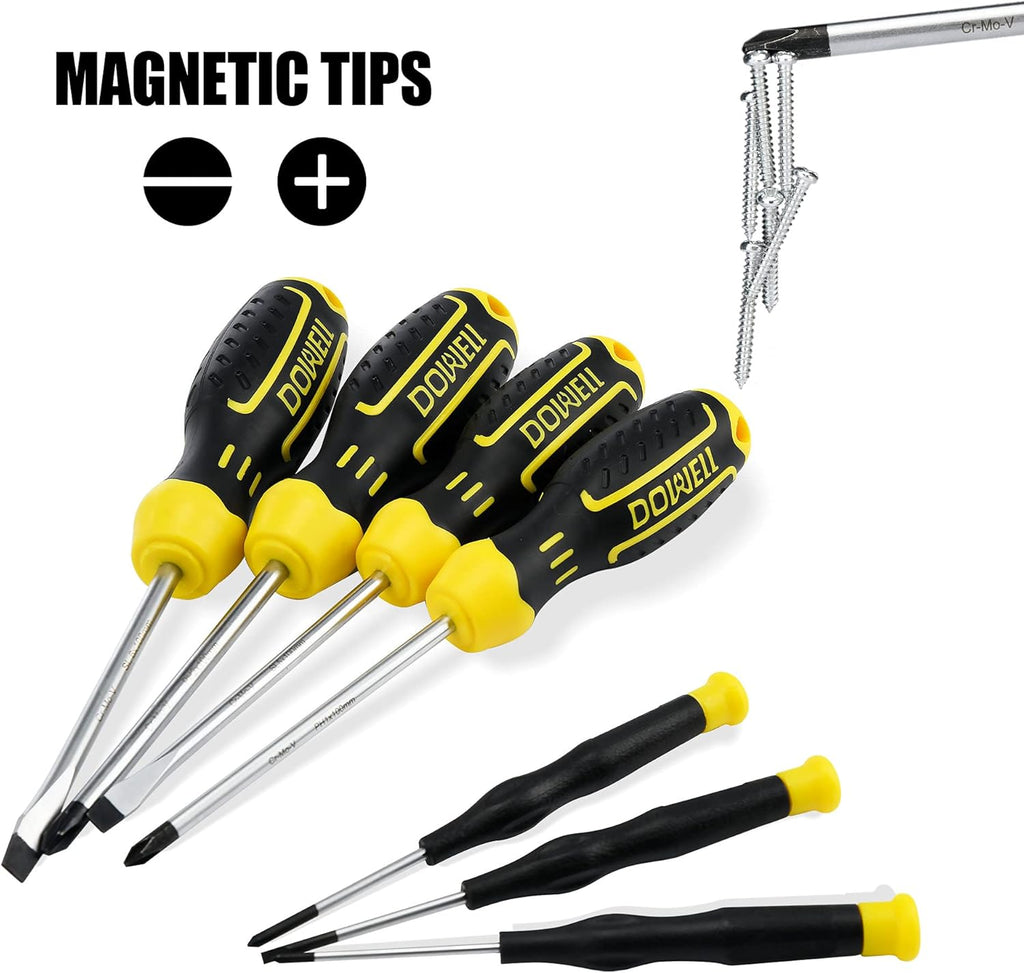 61-Piece Mechanic Tool Set with Plastic Tool Box Storage Case S1526