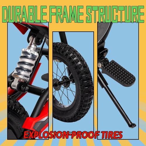 Green Electric Dirt Bike W36260