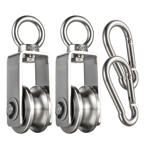 Stainless Steel Cable Pulley Wheel 2 Pack A419301