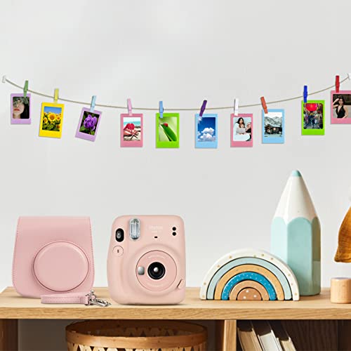 Charcoal Gray Instant Camera with Instant Film and Accessories Q959