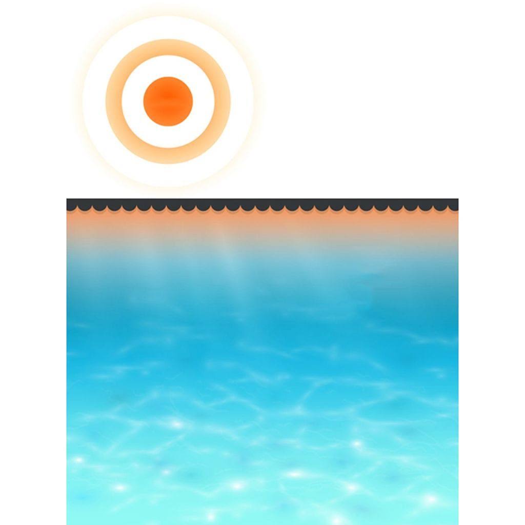 Black PE Solar Pool Film 33 x 16.5 ft K555