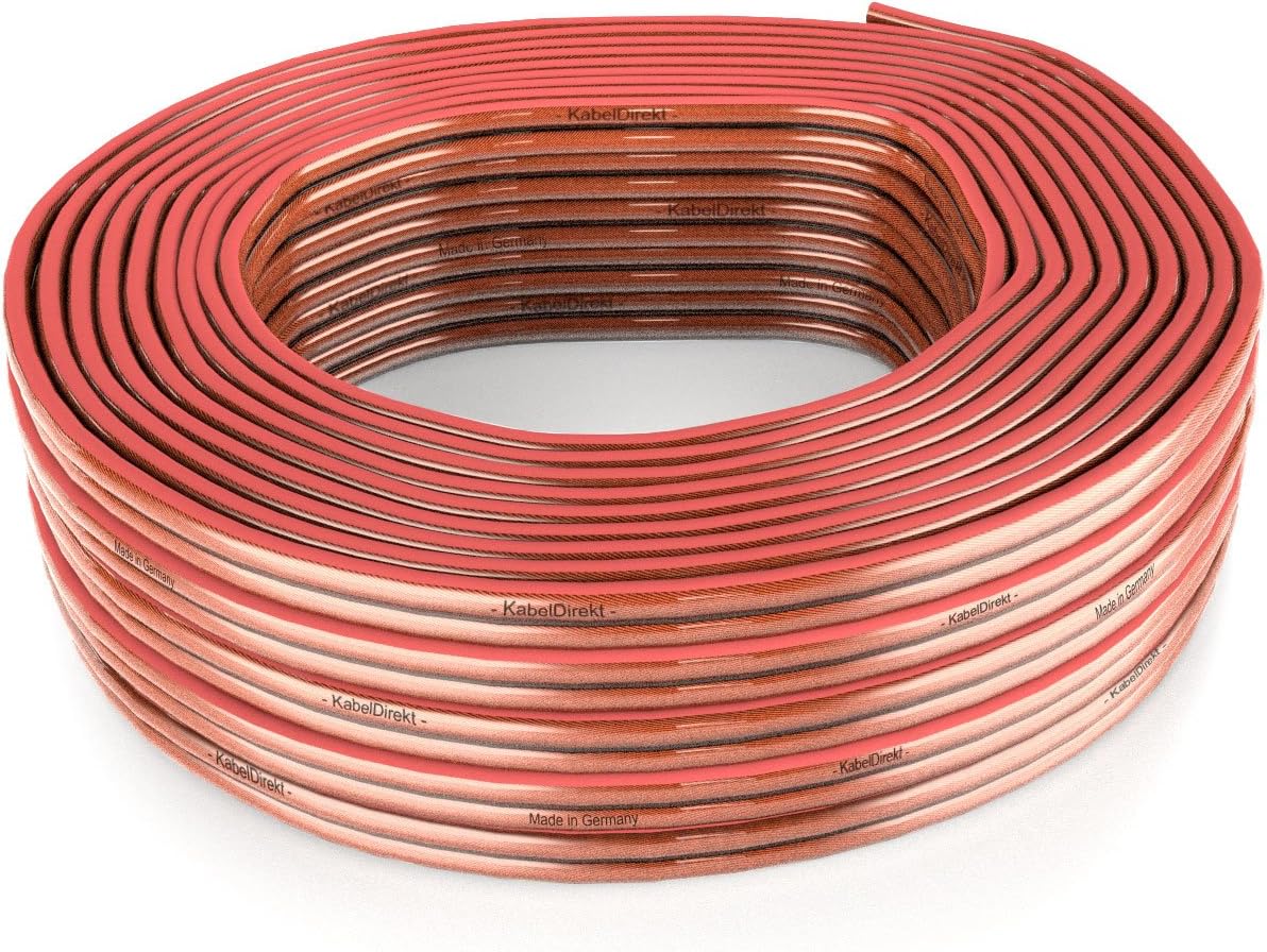 Pure Copper 16 AWG Speaker Wire 100 feet C899682