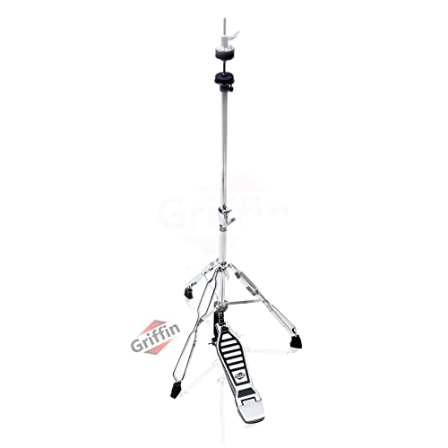 6 Piece Drum Hardware Pack with Snare, Hi-Hat, Cymbal Boom, Kick Pedal & Throne P2524