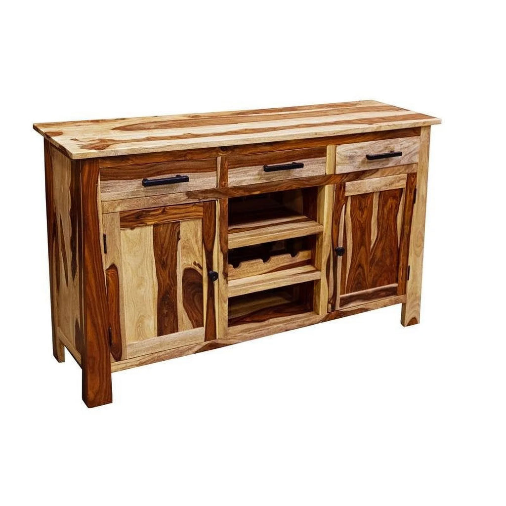 Solid Sheesham Wood Sideboard B680095