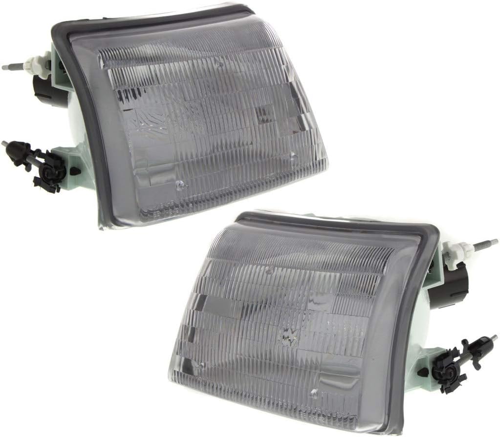 Headlight Assembly Pair for Ford Ranger 1998 1999 2000 I5677