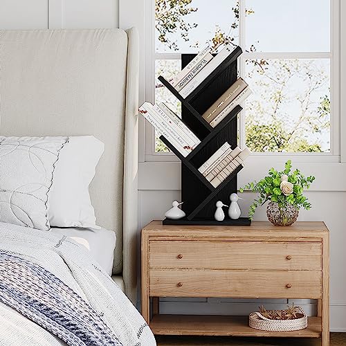 4 Tier Natural Wood Bookshelf Z90028