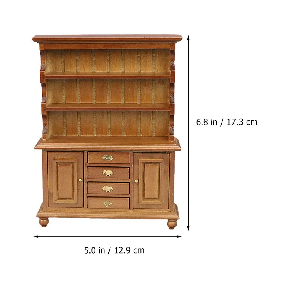 Mini Cabinet Wooden Craft Children Toy M54974