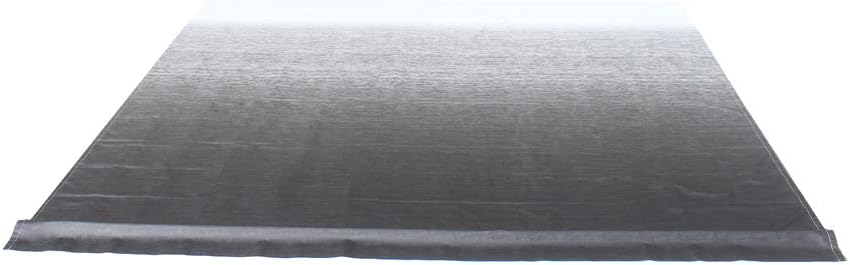 Black Retractable RV Awning Fabric Replacement 16x8 ft F822