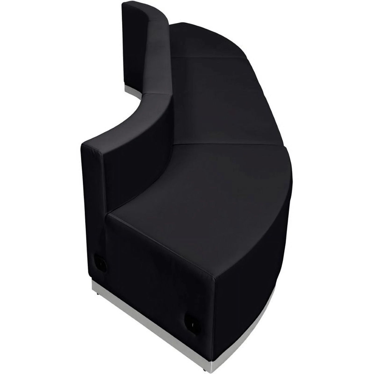 3 Piece Black Reception Seating B80838