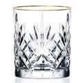 Crystal Double Old Fashion Beverage Glass Set of 4 K871