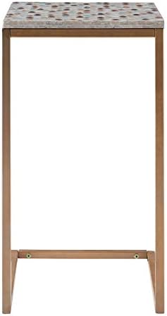 Gold Metal Accent C Table V61265