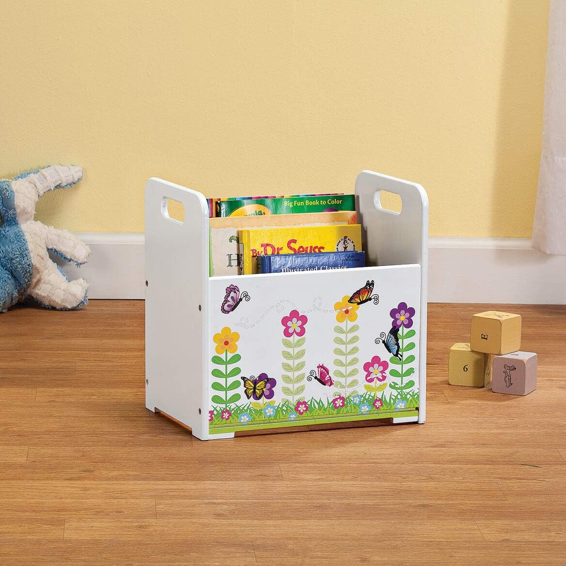 Wooden Book Storage Bin, Pack of 2 R1362