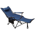 Folding Camping Chair with Footrest W707