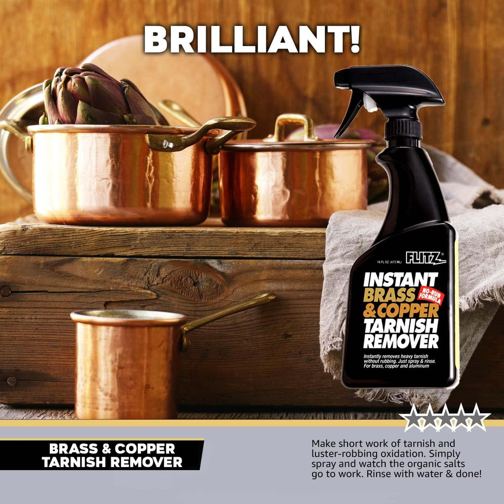 16 oz Brass and Copper Tarnish Remover F95254