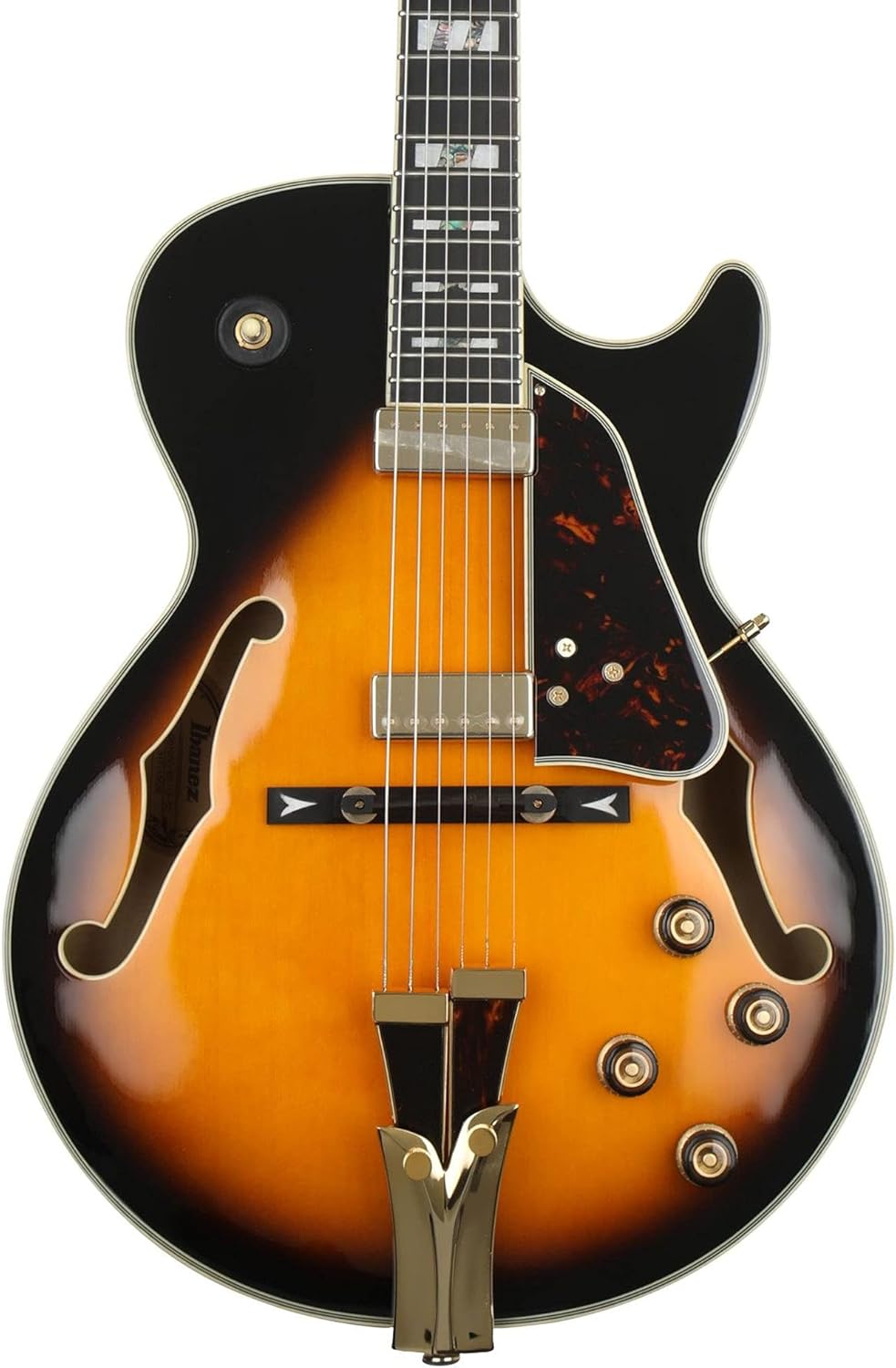 Brown Sunburst 6-String Electric Guitar F8478