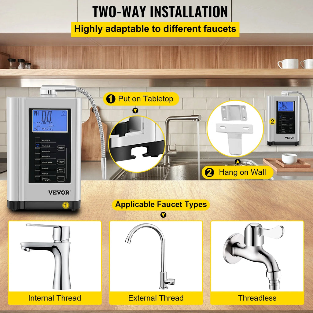 Alkaline Water Purifier with LCD Panel E70766