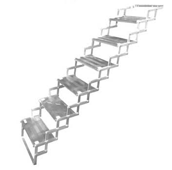 Camper Scissor Steps A9405