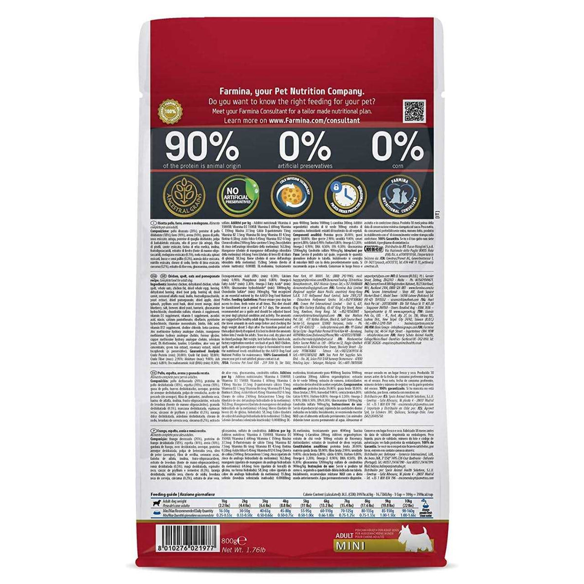 Chicken & Pomegranate Dry Dog Food V581