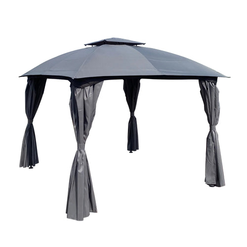10'x10' Double Roof Outdoor Canopy Shelter Tent P802012