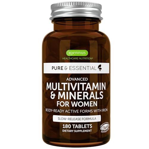 Women's Multivitamin with Iron 180 Tablets A134961