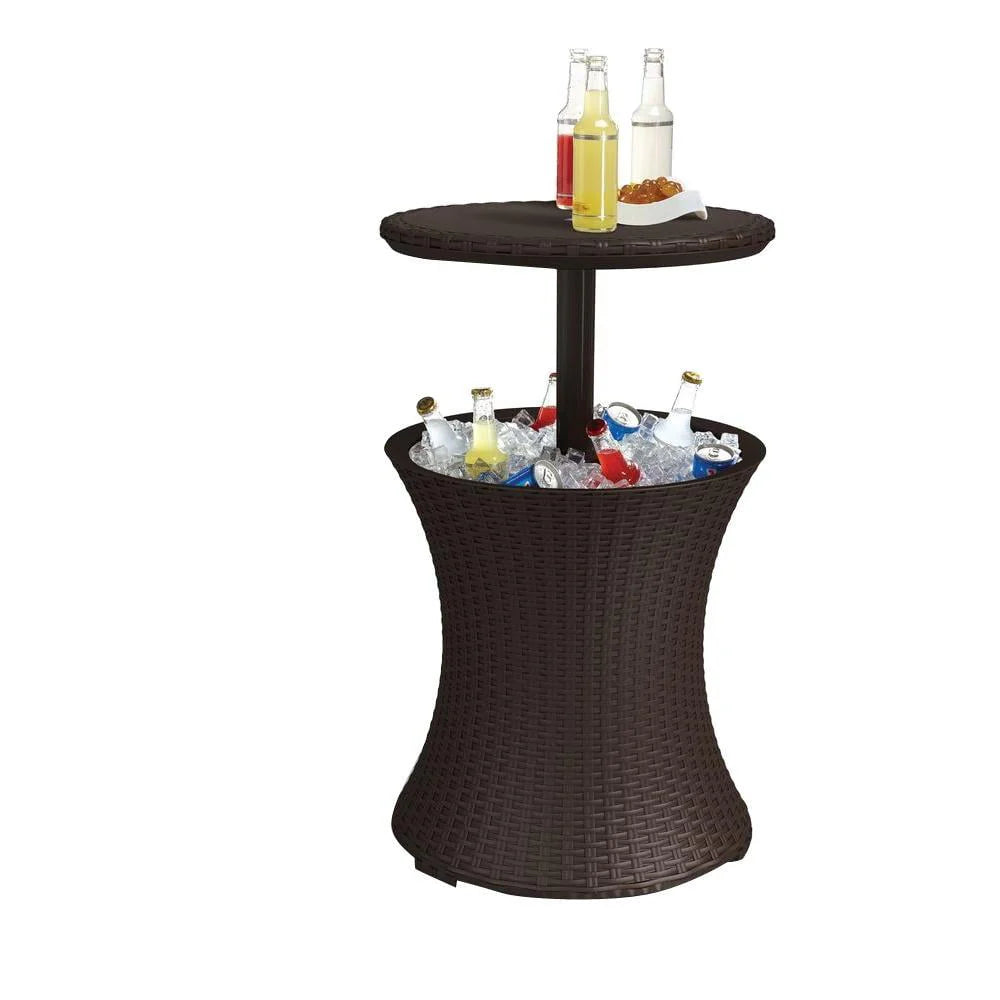 7.5 Gallon Resin Outdoor Beverage Cooler Table R704