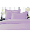 3-Piece Duvet Cover Set King/Cali King Open Purpl F28830