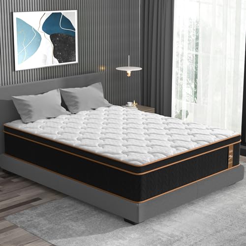 12 Inch Hybrid Innerspring Mattress with Gel Memory Foam K99017