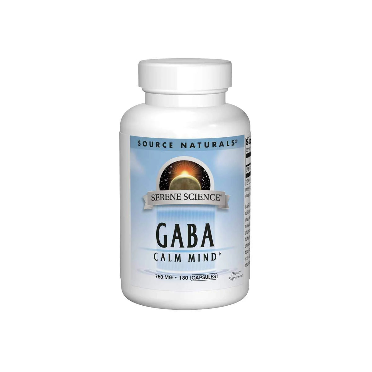 750mg 180 Capsules GABA Z758