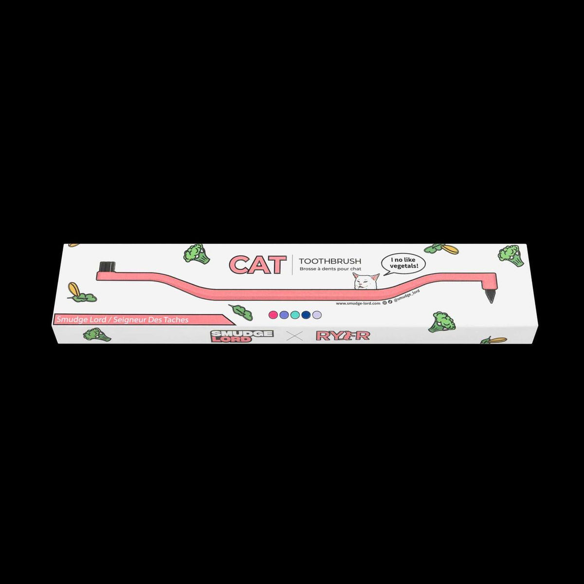 Dual Sided Cat Toothbrush E985