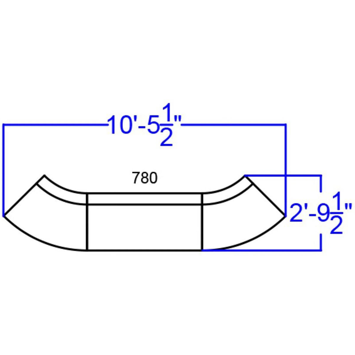 3 Piece Black Reception Seating B80838