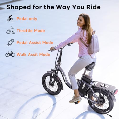 20" Folding Electric Bike with 48V20A Removable Lithium-Battery L498