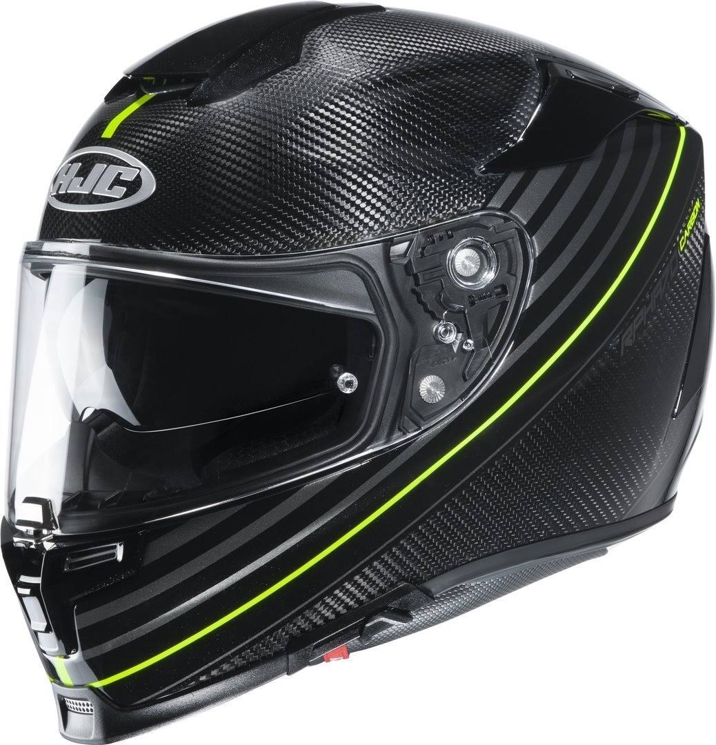 Carbon Helmet Yellow Black Xs B607466