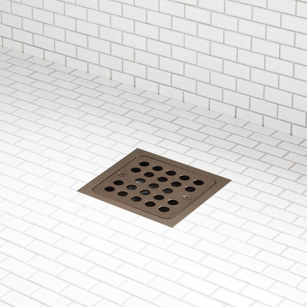 Oil Rubbed Bronze Shower Drain P389