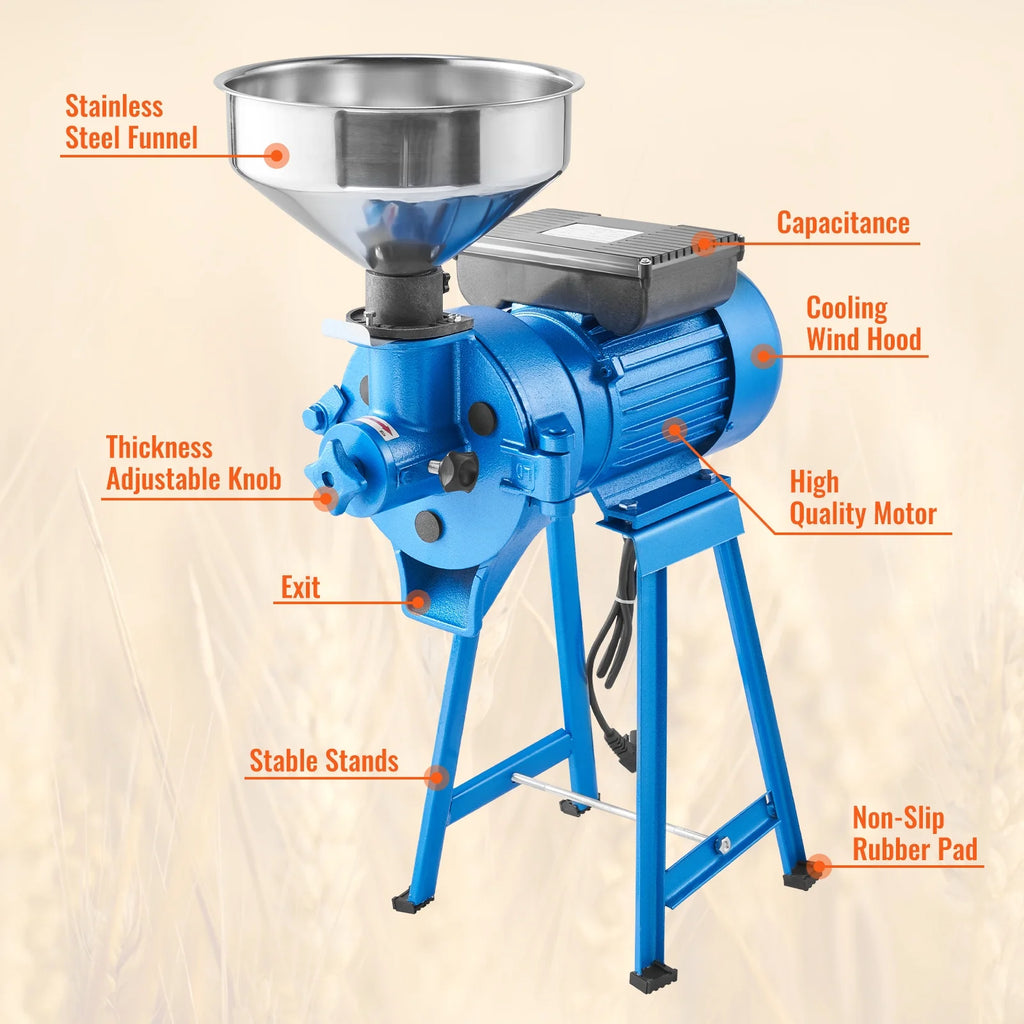 1500W Electric Grain Mill Grinder W90825